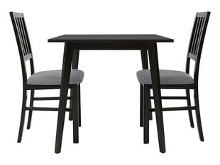 Столовый комплект BRW Asti, черный цена и информация | Комплекты мебели для столовой | 220.lv