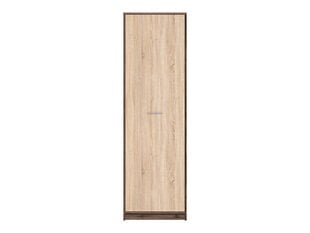 Шкаф BRW Nepo Plus 1D, коричневый/цвет дуба цена и информация | Шкафчики в гостиную | 220.lv