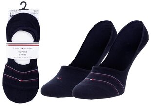 Женские носки Tommy Hilfiger FOOTIE, 2 пары, синие, 100002819 002 25857 цена и информация | Женские носки | 220.lv