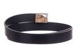 Josta sievietēm Calvin Klein SQUARE PLAQUE BUCKLE BELT, 25 mm, melna K60K607657 BAX 26105 cena un informācija | Sieviešu jostas | 220.lv