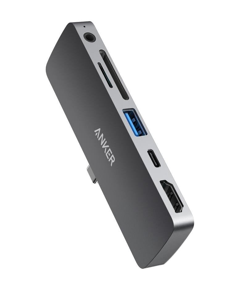 ANKER I/O HUB USB 6-IN-1 centrmezgls цена и информация | Adapteri un USB centrmezgli | 220.lv