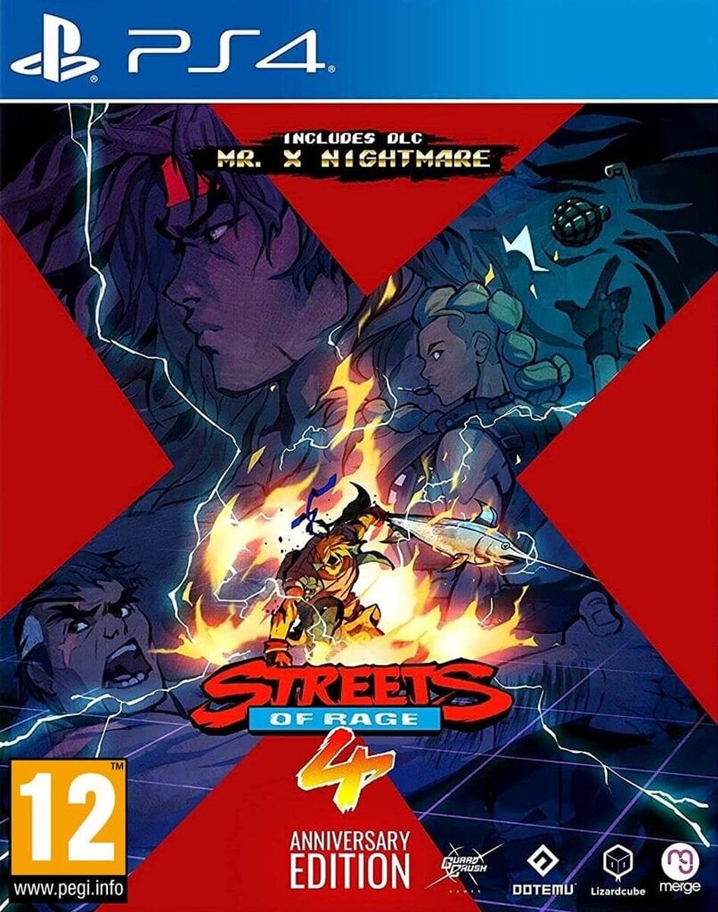 PS4 Streets of Rage 4 Anniversary Edition цена и информация | Datorspēles | 220.lv