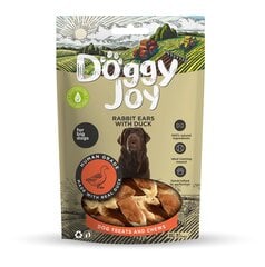 Doggy Joy кроличьи ушки с уткой - лакомство для собак 90г цена и информация | Лакомства для собак | 220.lv