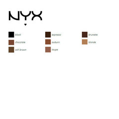 Макияж для бровей Micro Brow NYX (0,09 г): Цвет - brunette цена и информация | Тушь, средства для роста ресниц, тени для век, карандаши для глаз | 220.lv