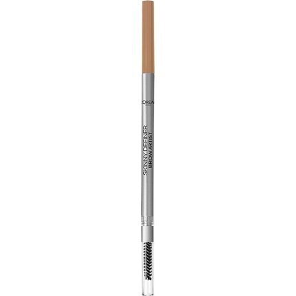 Uzacu zīmulis Skinny Definer L'Oreal Make Up (1,2 g): Krāsa - 103-dark blonde цена и информация | Acu ēnas, skropstu tušas, zīmuļi, serumi | 220.lv