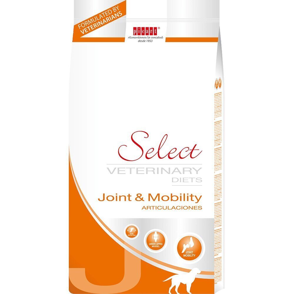 Select Mobility pilnvērtīga barība pieaugušiem suņiem 2kg cena un informācija | Sausā barība suņiem | 220.lv