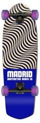 Скейтборд Madrid Cruiser, 28,5 дюймов, голубой иллюзорный цена и информация | Скейтборды | 220.lv