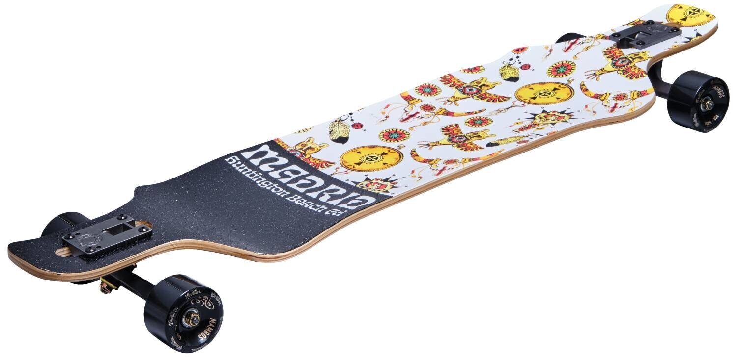 Madrides Drop-Thru Complete Longboard Skateboard 39", Totem цена и информация | Skrituļdēļi | 220.lv