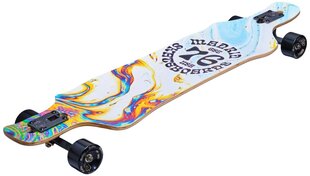 Madrides Drop-Thru Complete Longboard Skateboard 39", Chroma cena un informācija | Skrituļdēļi | 220.lv