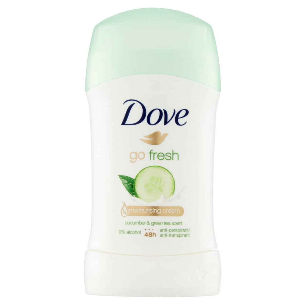 Zīmuļveida dezodorants Dove Go Fresh, 40 ml цена и информация | Dezodoranti | 220.lv