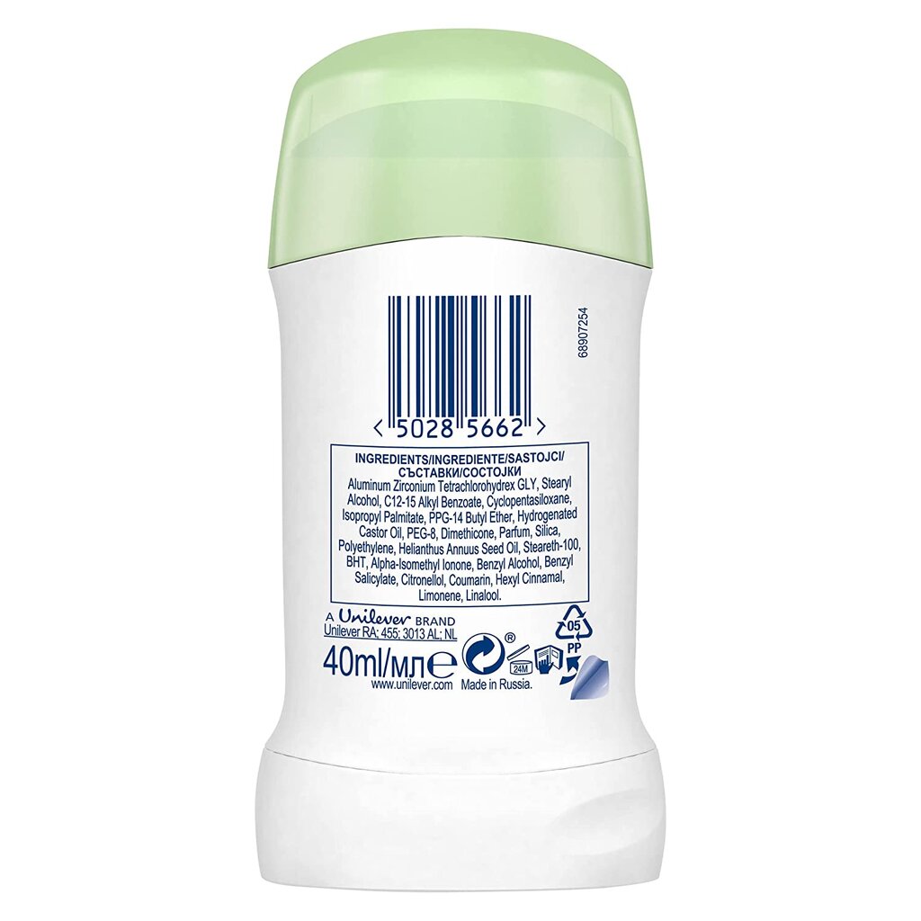 Zīmuļveida dezodorants Dove Go Fresh, 40 ml цена и информация | Dezodoranti | 220.lv