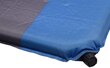 Piepūšams paklājs Cattara, vienvietīgs, 195x60 cm, zils/pelēks цена и информация | Tūrisma matrači un paklājiņi | 220.lv