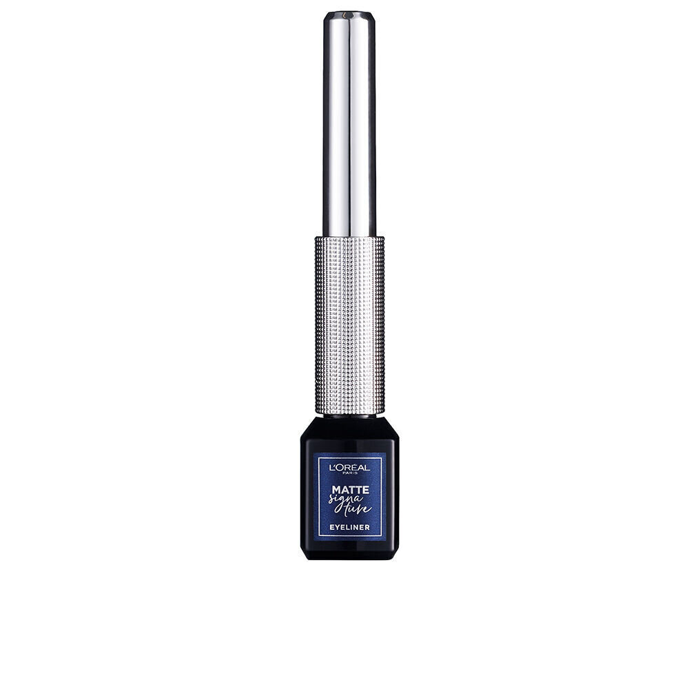 Eyeliner L'Oreal Make Up Matte Signature Nº 11 Navy Metal cena un informācija | Acu ēnas, skropstu tušas, zīmuļi, serumi | 220.lv