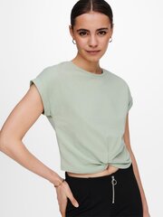 Женская футболка ONLY 15233371*01, светло-зелёная 5715099804693 цена и информация | Женские футболки | 220.lv