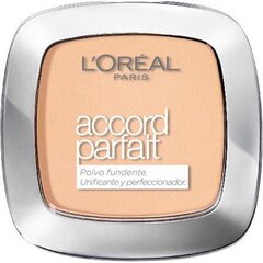 Kompaktais pūderis Accord Parfait L'Oreal Make Up (9 g): Krāsa - 4N-beige cena un informācija | Grima bāzes, tonālie krēmi, pūderi | 220.lv