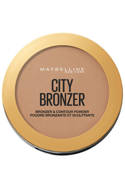 Bronzējošs pūderis City Bronzer Maybelline: Krāsa - 300-deep cool 8 g cena un informācija | Bronzeri, vaigu sārtumi | 220.lv