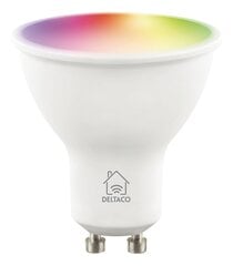 LED viedā spuldze DELTACO SMART HOME GU10, 5W, 470lm, 220-240V, RGB / SH-LGU10RGB-3P цена и информация | Лампочки | 220.lv