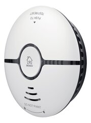 WiFi dūmu detektors Deltaco Smart Home , Balts/ SH-WS03 cena un informācija | Gāzes, dūmu detektori | 220.lv