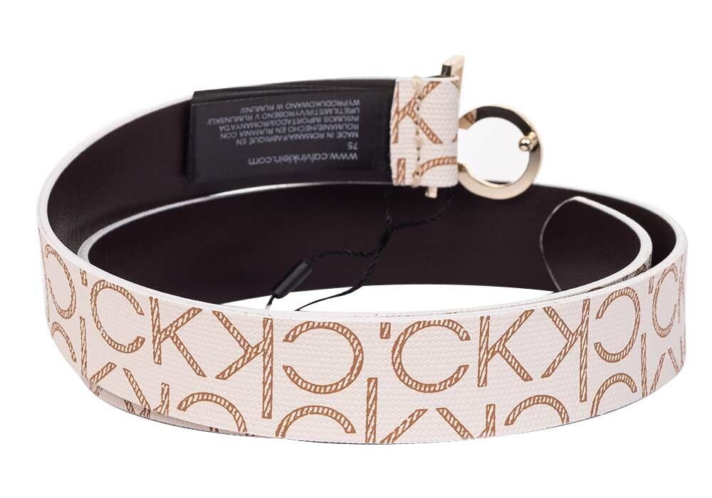 Sieviešu bikšu josta Calvin Klein CK LOGO BELT 30 MM MONO K60K607334 0K9 26368 цена и информация | Sieviešu jostas | 220.lv