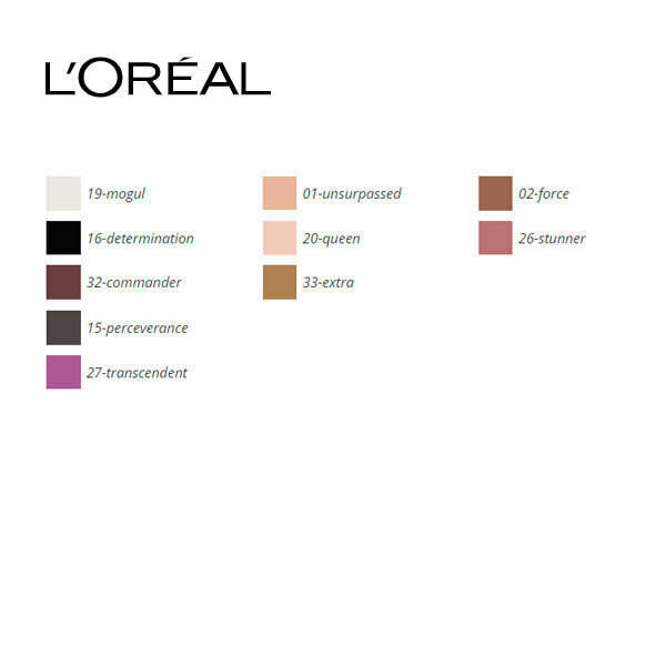 Acu ēnas Color Queen L'Oreal Make Up: Krāsa - 16-determination cena un informācija | Acu ēnas, skropstu tušas, zīmuļi, serumi | 220.lv