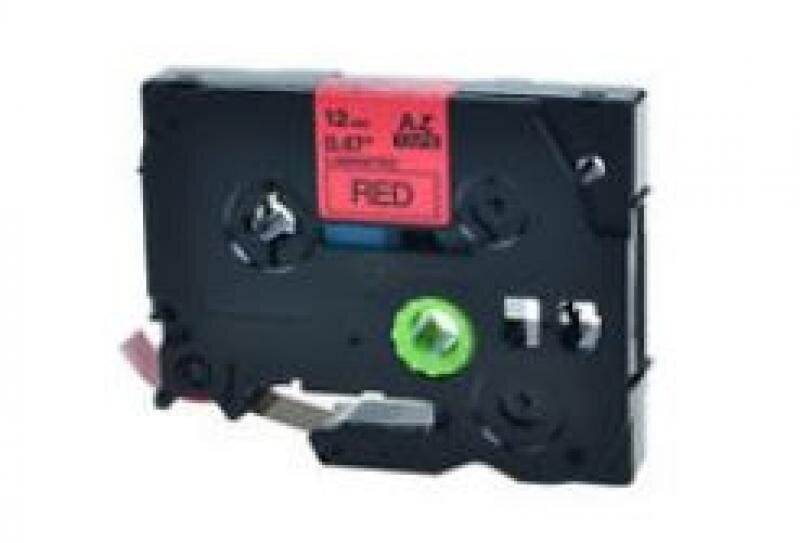 Brother TZe-441 TZe441 uzlīmju lentes kasete G&G analogs, melna/sarkana cena un informācija | Piederumi printerim | 220.lv