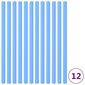 vidaXL batuta stieņu putu apvalki, 12 gab., 92,5 cm, zili cena un informācija | Batuti | 220.lv