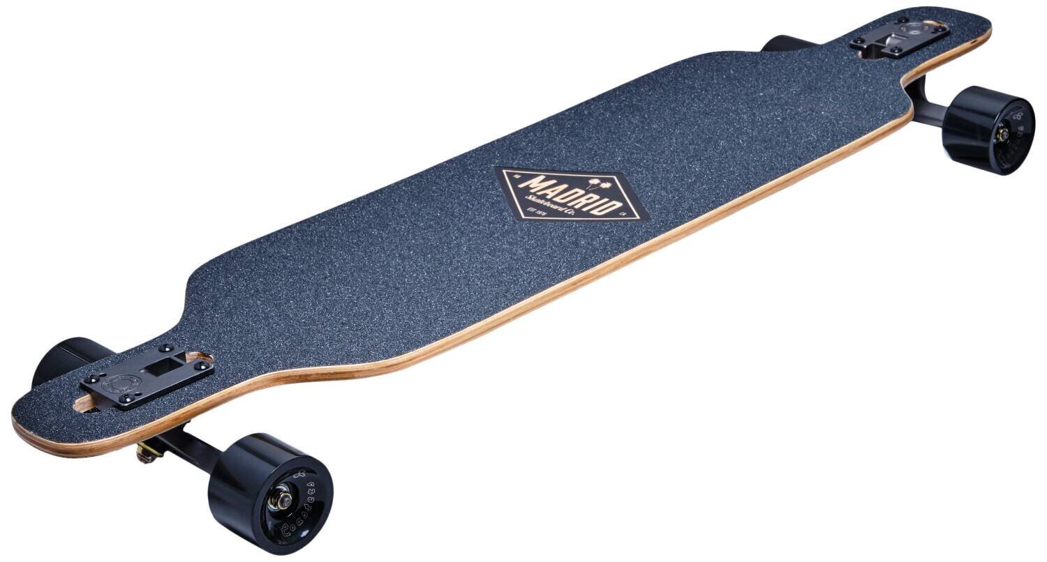 Madrides Drop-Thru Complete Longboard Skateboard 40", Azul cena un informācija | Skrituļdēļi | 220.lv