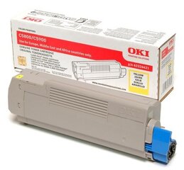 OKI 43324421 TONER BK - cena un informācija | Tintes kārtridži | 220.lv