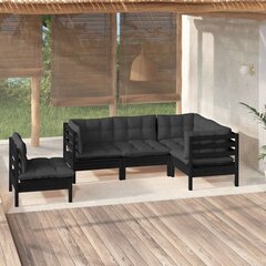 Комплект садовой мебели VidaXL, коричневый цена и информация | Комплекты уличной мебели | 220.lv