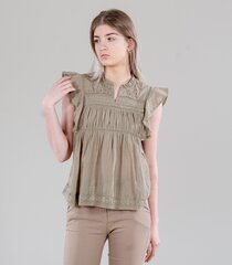 Женская блузка ONLY 15254824*02, оливковая 5715224209515 цена и информация | Женские футболки | 220.lv