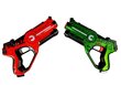 Lāzerieroču spēle - ieroči ar maskām 2 gab. cena un informācija | Rotaļlietas zēniem | 220.lv