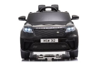 Двухместный детский электромобиль Range Rover, черный лакированный цена и информация | Электромобили для детей | 220.lv