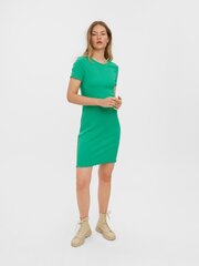 Vero Moda sieviešu T-kreklu kleita 10265336*02, roheline 5715222163383 cena un informācija | Kleitas | 220.lv
