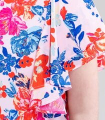 Женская блузка Vero Moda 10266742*02, розовый/синий цвет, 5715222039626 цена и информация | Женские футболки | 220.lv