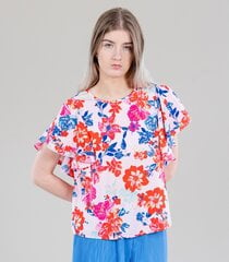 Женская блузка Vero Moda 10266742*02, розовый/синий цвет, 5715222039626 цена и информация | Женские футболки | 220.lv