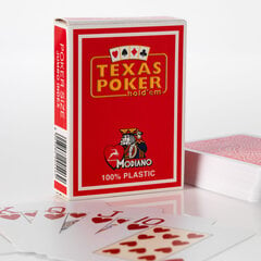 Modiano texas Poker 100% plastmasas spēļu kārtis cena un informācija | Azartspēles, pokers | 220.lv