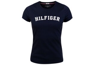 Женская футболка Tommy Hilfiger T-SHIRT SS TEE PRINT NAVY UW0UW00091 416 19880 цена и информация | Женские футболки | 220.lv