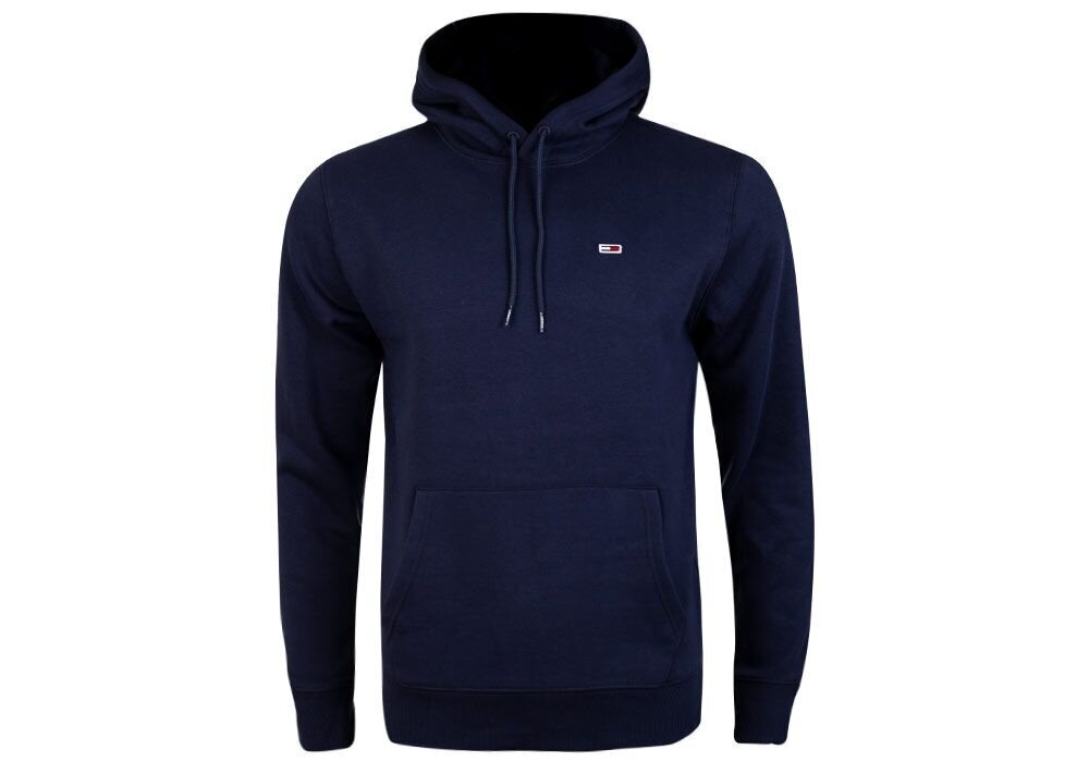 Džemperis ar kapuci vīriešiem Tommy Hilfiger TJM REGULAR FLEECE HOODIE, tumši zils DM0DM09593 C87 38280 cena un informācija | Vīriešu T-krekli | 220.lv