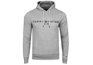 Džemperis vīriešiem Tommy Hilfiger CORE TOMMY LOGO HOODY, pelēks MW0MW10752 501 28236 цена и информация | Мужские футболки | 220.lv