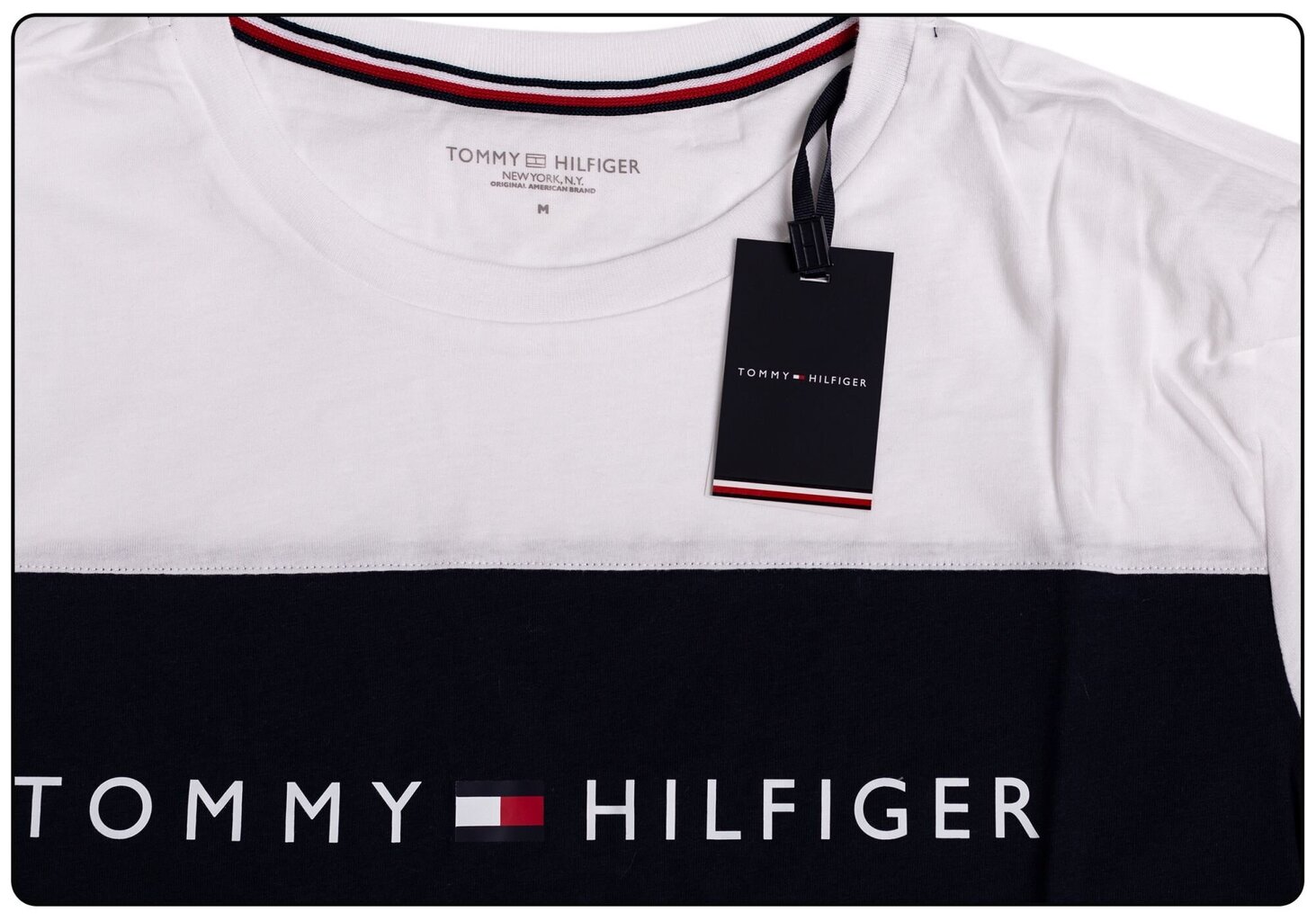 Vīriešu T-krekls Tommy Hilfiger CN SS TEE, balts, UM0UM01170 100 16764 цена и информация | Vīriešu T-krekli | 220.lv