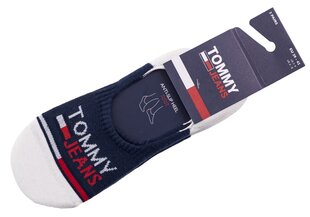 Носки-микроследки Tommy Hilfiger, 2 пары, темно-синие, белые, 100000403 002 17900 цена и информация | Мужские носки | 220.lv