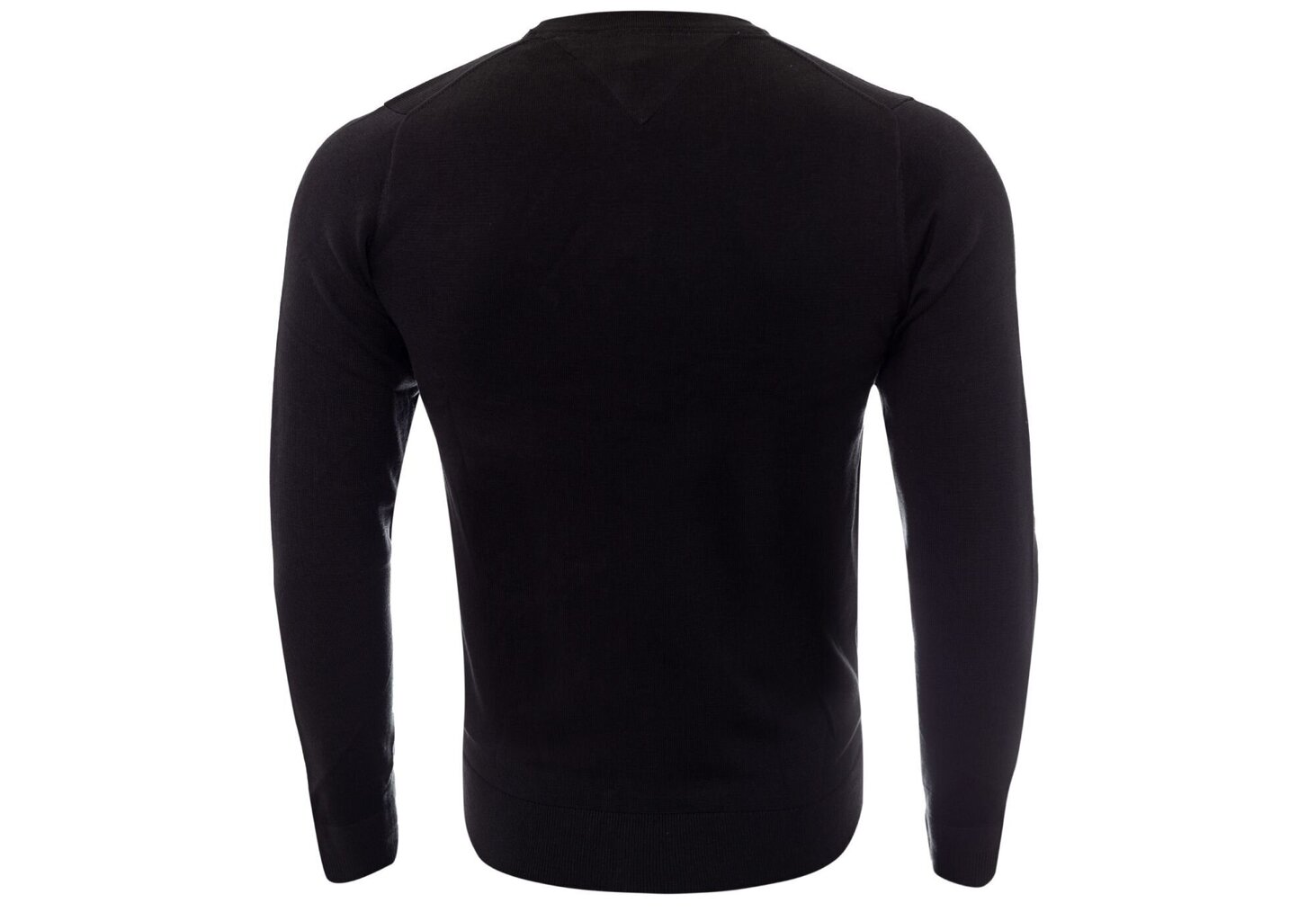 Džemperis vīriešiem Tommy Hilfiger JEDWAB CORE COTTON-SILK CNECK BLACK MW0MW04978 032 19507 цена и информация | Vīriešu džemperi | 220.lv