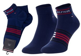 Мужские носки Tommy Hilfiger, 2 пары, синие 100002212 003 26488 цена и информация | Мужские носки | 220.lv