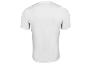 Vīriešu T-krekls Calvin Klein S/S, ar apaļu izgriezumu, balts, 000NM1903E 7UM 28121 цена и информация | Мужские футболки | 220.lv