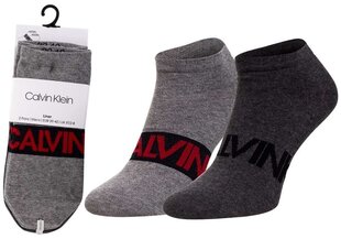 Zeķes Calvin Klein SOCKS, 2 pāri, 100001857 004 27860 cena un informācija | Vīriešu zeķes | 220.lv