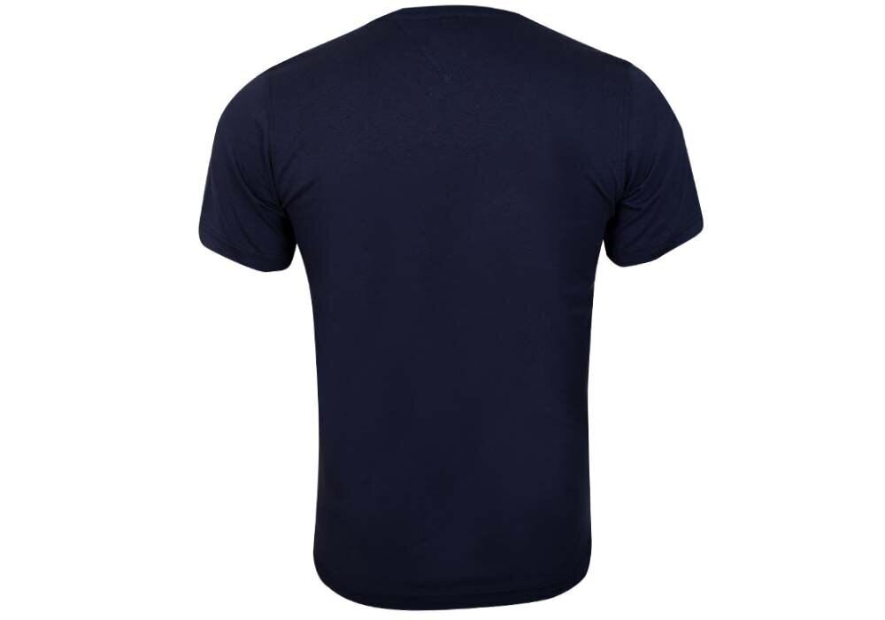 T-krekls vīriešiem Tommy Hilfiger TJM REGULAR CORP, ar logo, ar kakla izgriezumu, tumši zils, DM0DM09588 C87 27882 cena un informācija | Vīriešu T-krekli | 220.lv