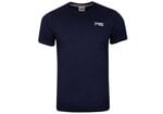 Мужская футболка Tommy Hilfiger TJM REGULAR CORP, с логотипом, с вырезом, темно-синяя, DM0DM09588 C87 27882