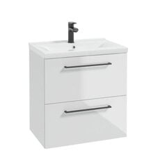 Шкафчик для ванной METRO Deftrans с раковиной, Plan 60 см цена и информация | Шкафчики для ванной | 220.lv