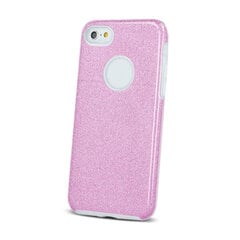 Glitter 3in1 maciņš, piemērots Huawei P30 Lite, rozā cena un informācija | Telefonu vāciņi, maciņi | 220.lv