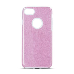 Glitter 3in1 maciņš, piemērots IPhone 12 Mini, rozā cena un informācija | Telefonu vāciņi, maciņi | 220.lv